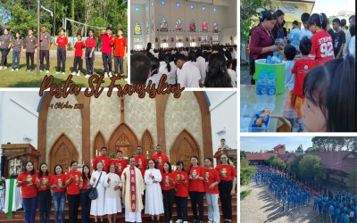Pesta Santo Fransiskus 2025: Wujud Sukacita dan Kebersamaan Keluarga Besar Yayasan Santa Maria Banjarmasin Unit Palangka Raya